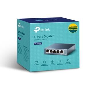 TP-Link TL-SG105 5-Port Gigabit Ethernet 1000Mbps Desktop Switch